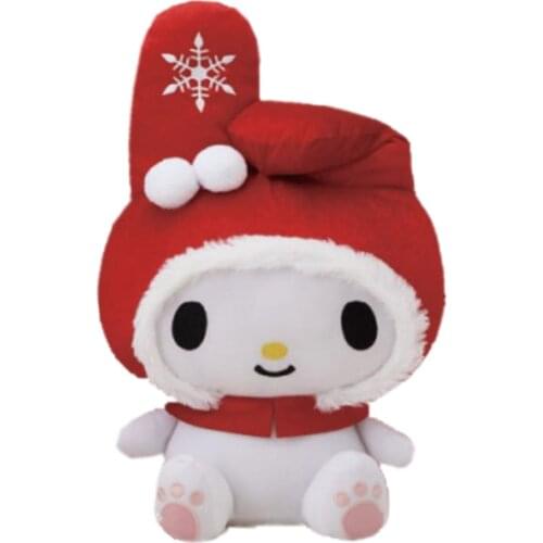 New Kawaii Anime Snow Bunny Rabbit Plush Kids Stuffed Toys For Children Gifts 38CM