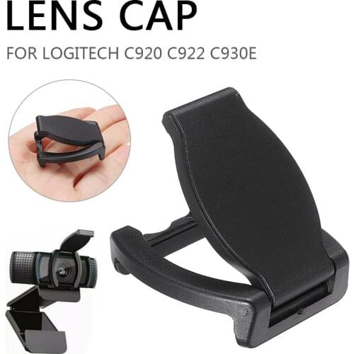 New Arrival 1pc Privacy Shutter Lens Cap Hood Cover Black ABS Plastic for Logitech HD Pro Webcam C920 C922 C930e