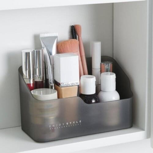 Plastic Jewelry Storage Box Cosmetics Makeup Case Box Large Makeup Organizer skin care storage drawer Organizer