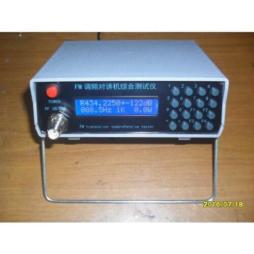 Radio General-purpose Tester Repeater Station Tester Intercom Tester FM Tester