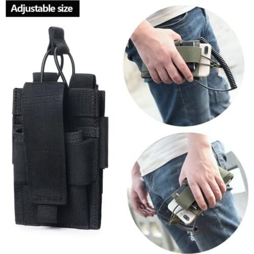 Outdoor Sports Package Pouch Tactical Military Molle Magazine Mag Pouch Nylon Radio Walkie Talkie Holder Bag Pocket
