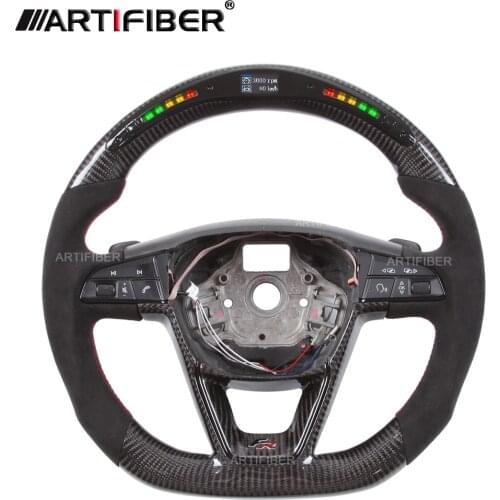 Race Display LED Steering Wheel for SEAT LEON