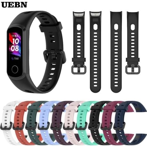 UEBN sport silicone watch band For Huawei Honor 5i smart watch wristband Replacement soft fashion strap Bracelet bands
