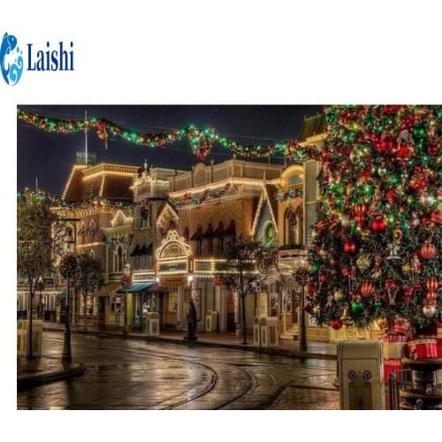 DIY diamond painting Christmas decoration cross stitch full diamond square drill/round diamond embroidery mosaic Christmas gift