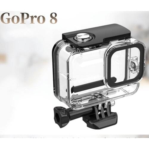 Waterproof Housings For Gopro Hero 8 7 Black Underwater Camera Diving Case Housing Waterproof Accessory For GoPro Camera U0S6