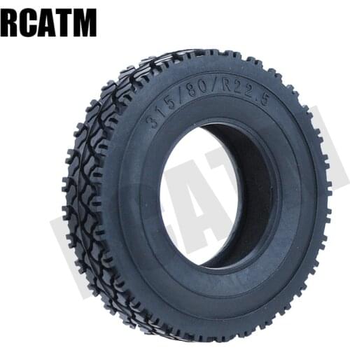 2PCS Rubber Gravel Tire Tyre 20mm with Liner for 1/14 Tamiya RC Truck Trailer Man Scania Actros Volvo R470 TGX FH16 3363 1851