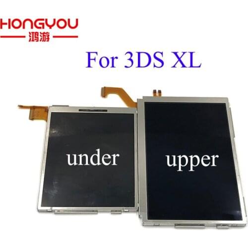 5Pcs Replacement Top Upper under LCD Screen Display for Nintendo 3DS XL LL Bottom Lower Display Panel LCD Screen Compatible