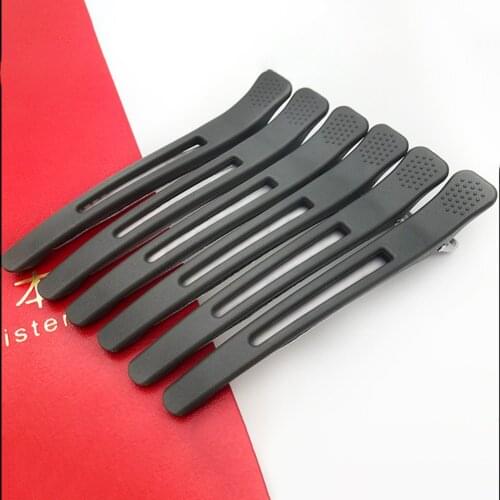 6pcs Durable Hair Clip Hair Partition Clip Traceless Bang Positioning Hairpin Kits Pro Makeup Hair Clip Hairdressing Tools