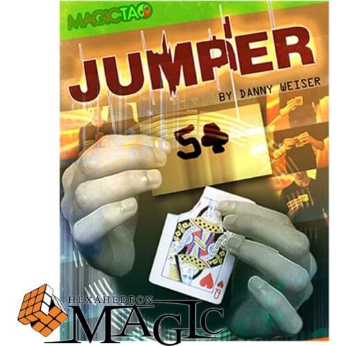 Free shipping! Jumper (Gimmick and Online Instructions) by Danny Weise close up Street mentalism Classic card magic tricks