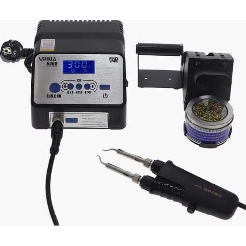 220V Yihua 938D SMD Hot Tweezers Soldering Station Lead Free Electric Heating Pliers Constant Temperature