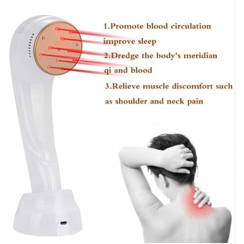Cold laser therapy pain management Laser Therapeutic Machine Cervical Spondylosis back pain relief rehabilitation device