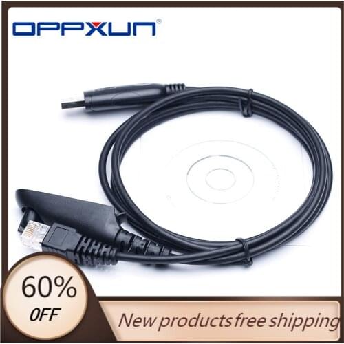 OPPXUN USB Programming Cable for Motorola Radio HT1250 PRO5150 GP328 GM300 GM328 GM339 GM360 GM380 GM3188 GM950 GM950E GM950I