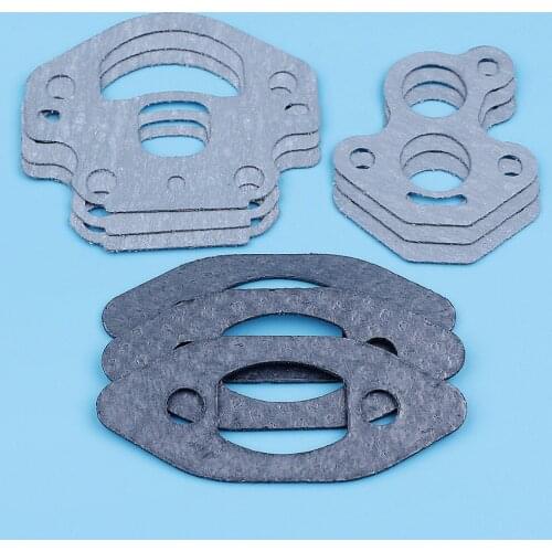 Carburetor Intake Exhaust Gasket Set For Husqvarna 235 236 240 235e 236e 240e Chainsaw 545081892 Carb Muffler Inlet Gaskets