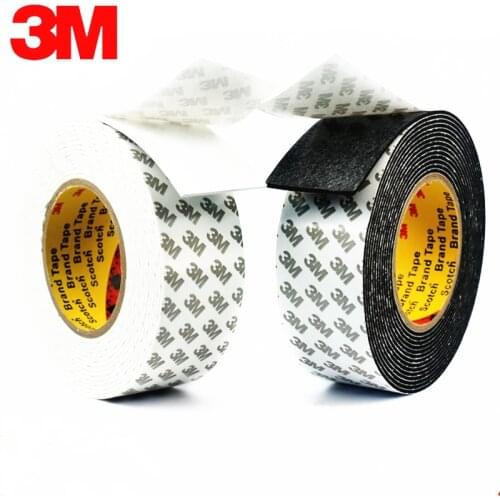 5M length EVA Foam pad Tape 3M Super sticky Sponge double - sided Foam Tape waterproof For Automotive Trim Parts Home Hardware