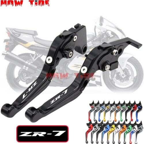!Logo(ZR-7) For Kawasaki ZR-7 S ZR7 ZR7S ZR 7 1999-2003 2000 2001 2002 CNC Motorcycle Brake Clutch Levers