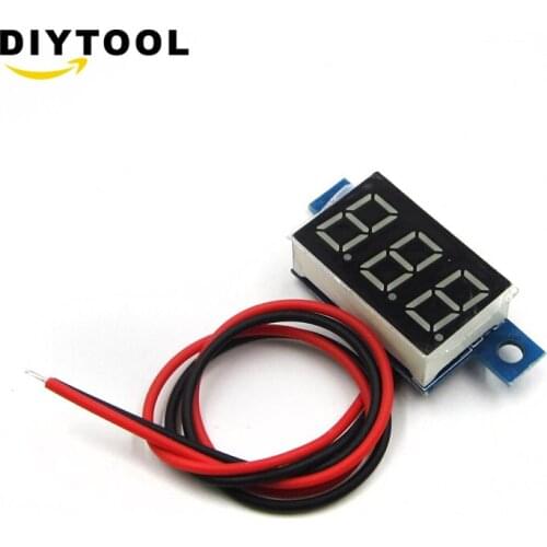 DC mini 0.36 " Digital Green LED Display DC 3.3V - 30V Voltmeter Voltage Meter volt tester
