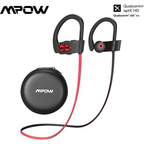Mpow Flame S Bluetooth 5.0 Earphone Aptx-HD Wireless Headphones With 12H Playtime IPX7 Waterproof Sport Earbuds For iOS Android