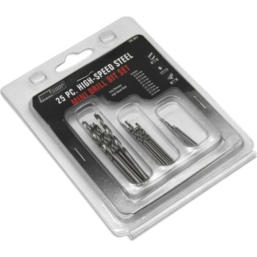 25pcs HSS PCB Micro Drill Bit Set