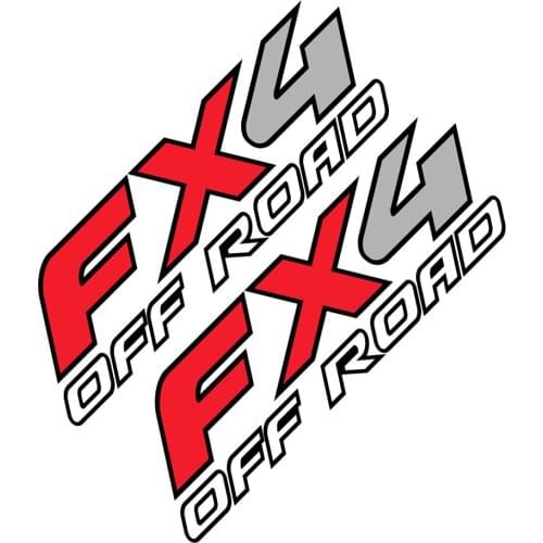 Personality Creative FX4 Off-road Auto Sticker Pvc Sun Protection Cover Scratches Car Accessories Decal Pattern