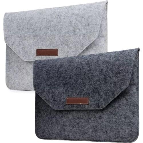 New Soft Wool Felt for MacBook Air 13 A1466 Retina 13 15 Sleeve Laptop Case For Mac book Air Pro Retina 11 12 13 15 2018 Sleeve