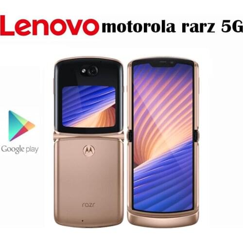 Original New Official Lenovo Motorola Razr 5G Foldable Phone Snapdragon 765G 6.2inch OLED 48.0MP Camera 8G RAM 256G ROM 2800Mah