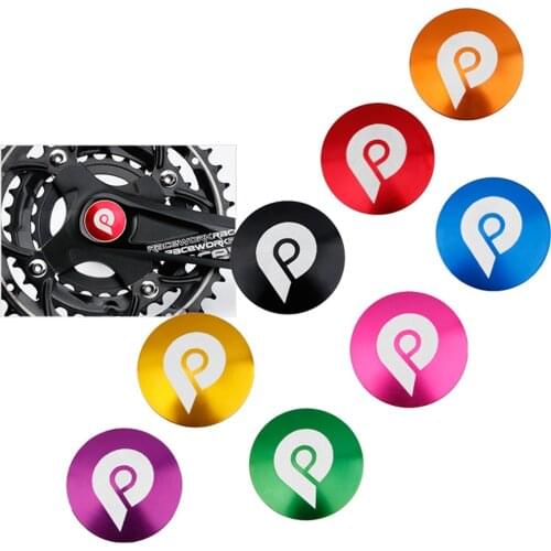 Folding BMX Bicycle Crank Cover Aluminum Alloy Dustproof Plug Hollow Bike Right Compatible M610 Crankset Covers Chainwheel Cap