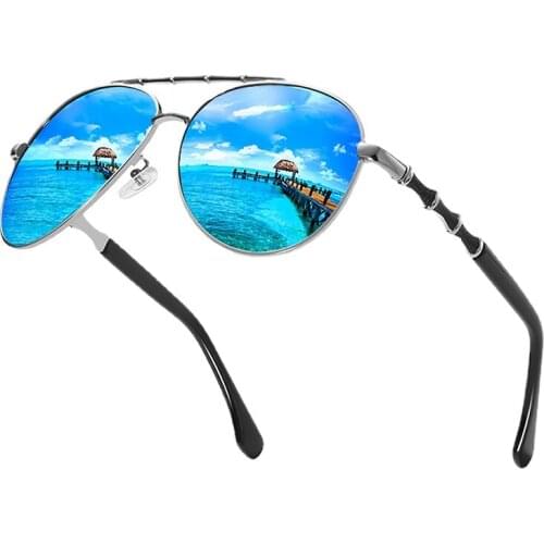 2021 New sunglasses Bamboo Design Polarized Sunglasses male Classic Driving Eyewear Pilot glasses Ladies Oculos De Sol