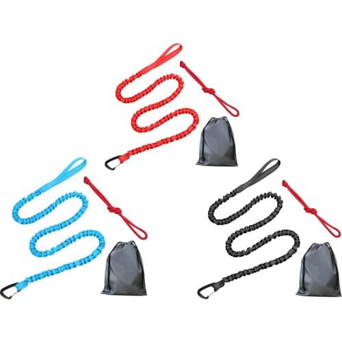 Bicycle luggage rope, parent-child nylon rope rally carabiner, pet traction rope, childrens outdoor riding safety equipment