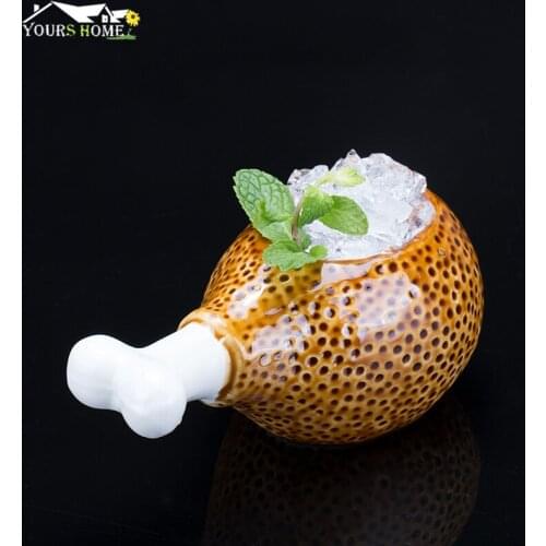 365ml Hawaii Tiki Mugs Cocktail Cup Beer Beverage Mug Wine Mug Ceramic Tiki Mugs