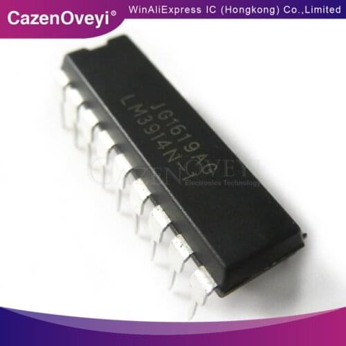 5pcs/lot LM3914N-1 LM3914N LM3914 DIP-18 In Stock