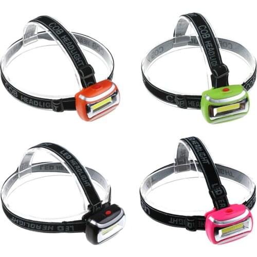 800 Lumens 3W COB Headlight LED 3 Modes Headlamp Emergerncy Camping Torch