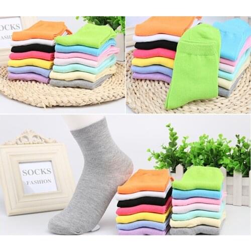 5Pair Cotton Summer Socks Sets for Women High Quality Non Slip Spring Autumn Invisible No Show Girl Colorful Sox Wholesale