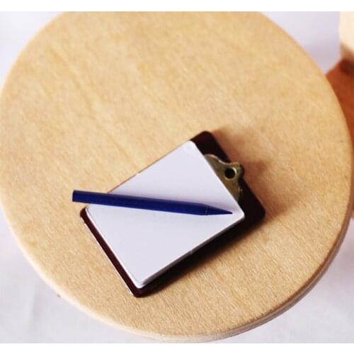 1:12 Scale Dollhouse Writing Board Furniture DIY Ornament Room Furniture Toy Birthday Gifts