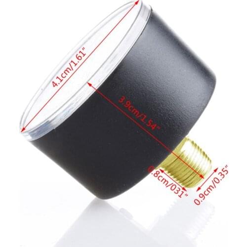 Air Compressor Pneumatic Hydraulic Fluid Pressure Gauge 0-12Bar / 0-170PSI 896B