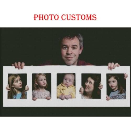 Photo Custom Diamond Painting Cross Stitch Full Square Picture of Rhinestone DIY Diamond Mosaic Diamond Embroidery Sale