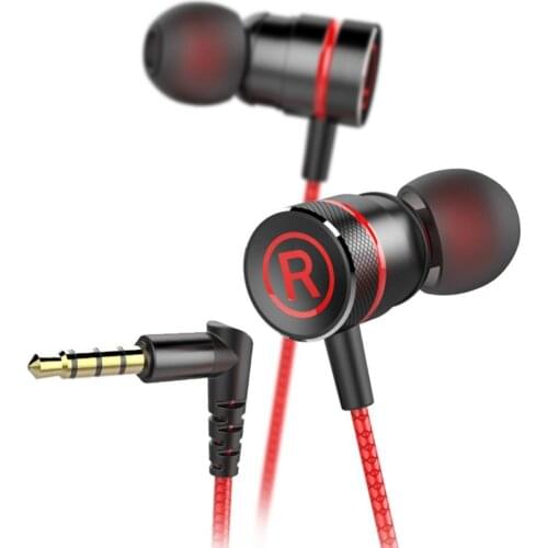 G21 Esports Game Headset Dual Moving Coil Headset 3.5mm In-ear Mobile Phone Computer General Wired Delay Game Headset