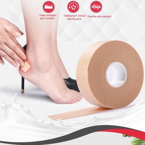 Hot selling Roll Foot Waterproof Heel Sticker Foam Tape Wear-resistant High-heeled Shoes Patch insoles for the feet
