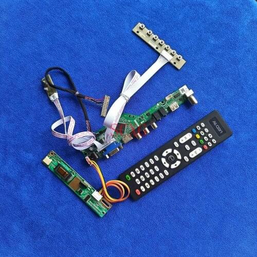Kit LCD display controller board LVDS 30-Pin HDMI-compatible VGA AV USB 1280*800 For LQ154K1LB5D/LQ154K1LBXX 1CCFL Analog Signal