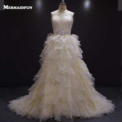 MERMAIDfUN Lace Wedding Dresses