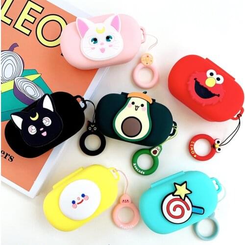 Cute Cartoon Silicone Cover for Bose QuietComfort Earbuds Case Noise Canceling Earbuds Shockproof Case Bluetooth Earphone Case