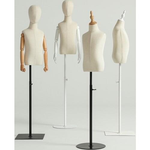 New Style Child Mannequin Hot Sale Child Style Model With White Wooden Hand For Sale
