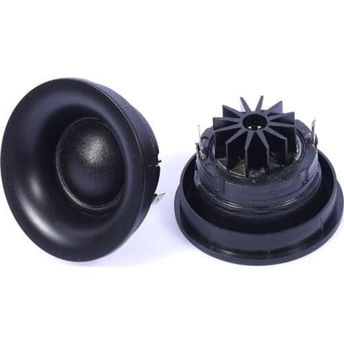 SOTAMIA 2Pcs 2.25 Inch Tweeter Speaker 4 Ohm 30W Silk Diaphragm Dome Speaker 25 Core Neodymium Treble Head High Frequency