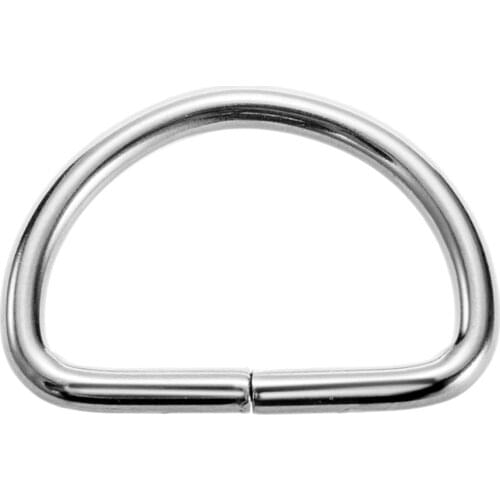 ZENTEII Metal HandBag Purse Backpack Strap Belt Dog Collar Chain Web Semi Dee D Ring Buckle Clasp Adjustable DIY Bag Accessories