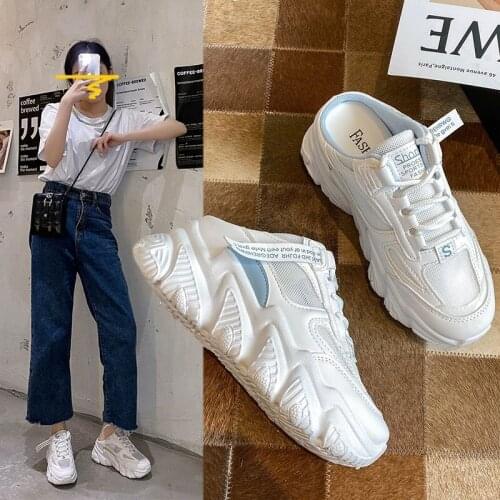 2021 new Simple Platform Sneakers Women Winter Velvet Keep Warm Slip-On Dad Shoes Casual Shoes Thick Bottom Flats Ladies Shoes