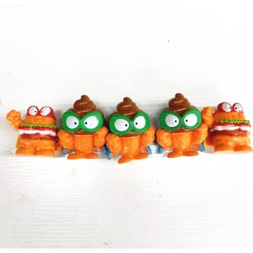 1pcs Large Super Zings Garbage Action Figures Dolls PVC Hard SuperZings Trash Toys Model for Kids Playing Gift