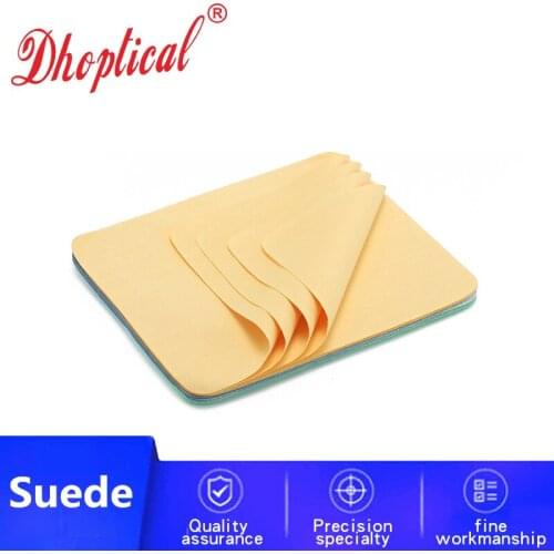 100PCS ) Eyeglasses cloth ,lens cleaner suede cloth 15CM*18cm 100 PCS manufacture print LOGO wholesale 220GSM