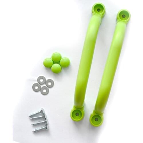 25cm Playground Plastic Kids Grab Handles Tree House Climb Frame Hand Grips with Mounting Hardware