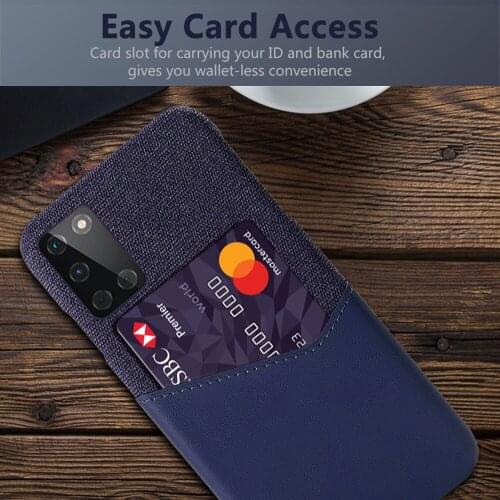 Business Case Funda On The For OnePlus 8T 1+8t Coque Febric Card Holder Cover For One Plus 8t 1+ 8 T 6.55" 2020 Capa Funda Shell