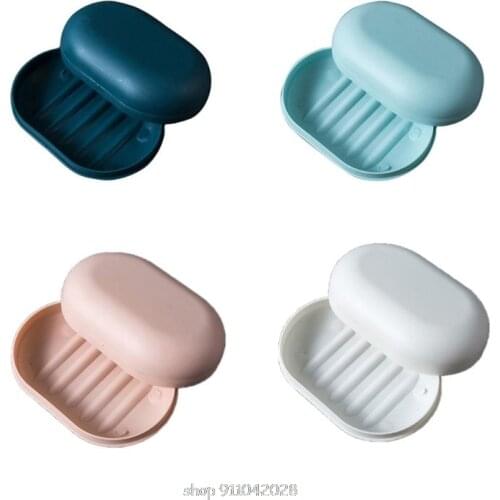 Travel Soap Box Camping Portable Container Hiking Soap Holder Dish Case Home Shower Bathroom Storage Organizer D02 20 Dropship