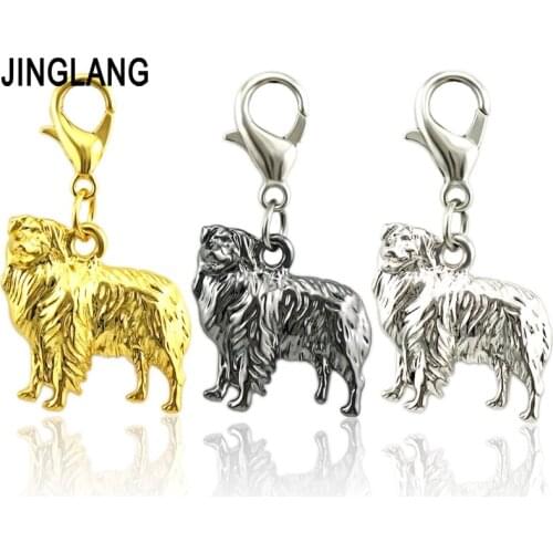 JINGLANG Charm Dog For Women & Men Trendy Club Gift Thomas Style Charm DIY Jewelry Fit Bracelet Wholesale 50 pcs